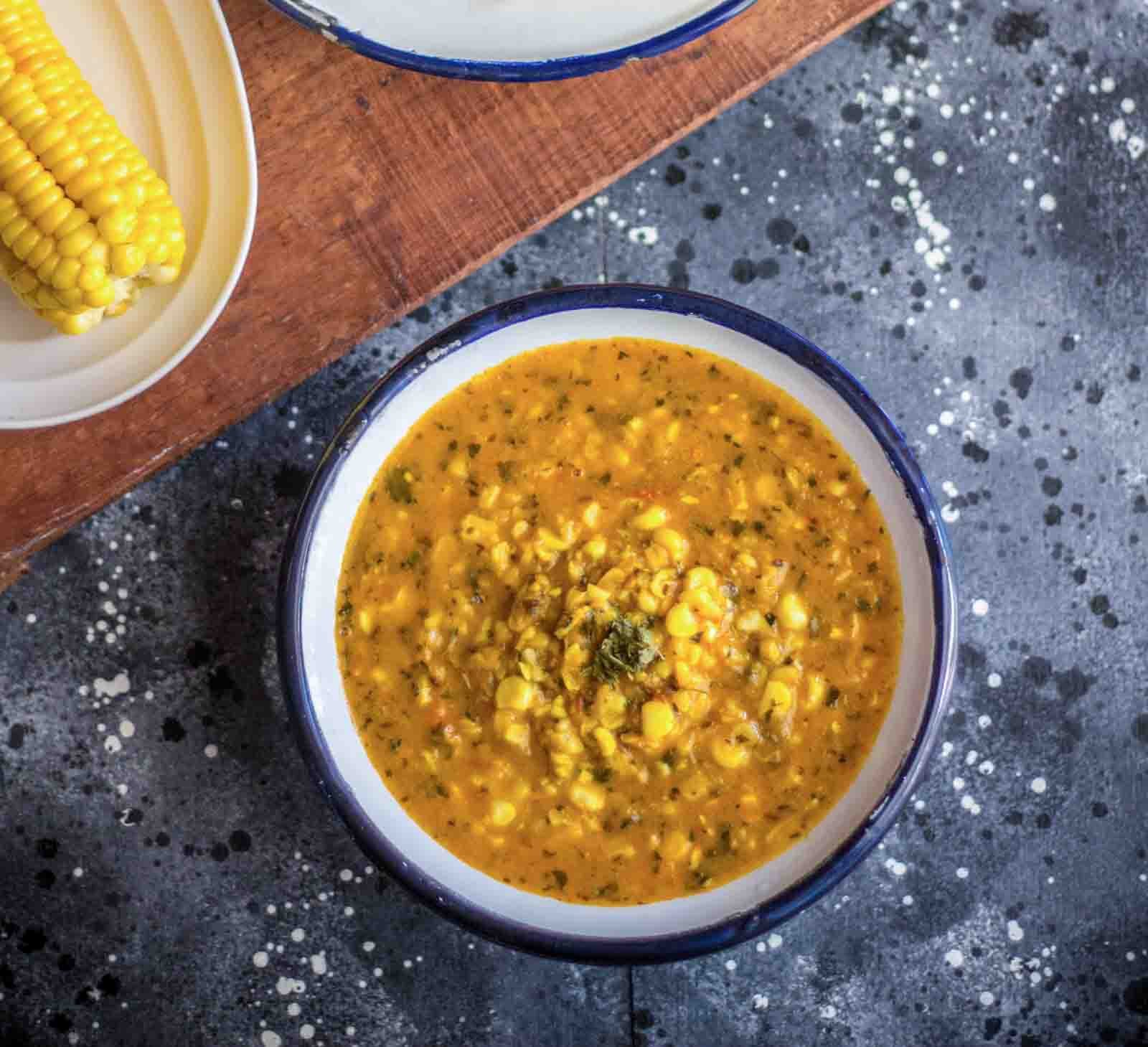 Corn Methi Malai
