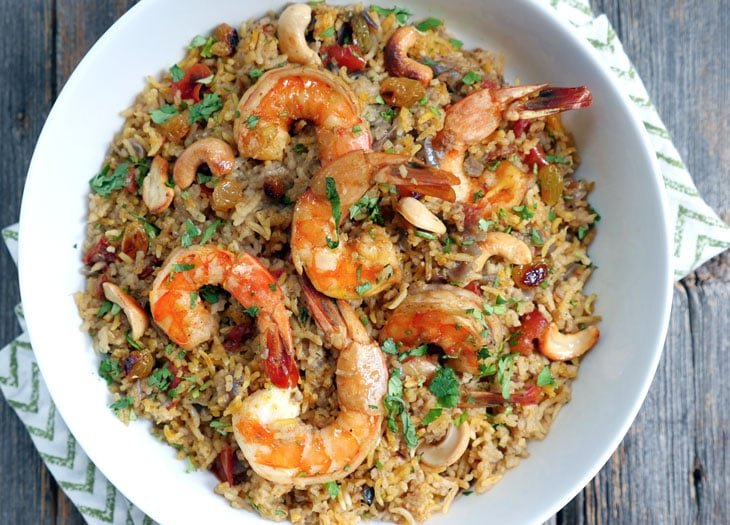 Scampi Biryani